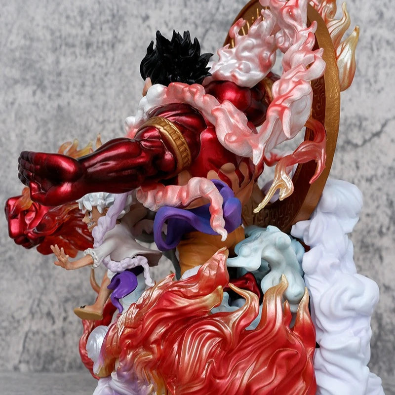 23cm New ONE PIECE Anime Figure Gear Third Monkey D. Luffy Peripheral PVC Model Statue Desktop Decoration Ornaments Gifts Toys