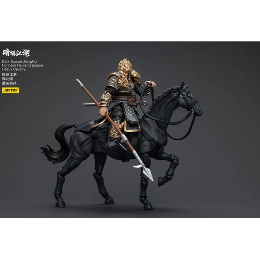 JOYTOY Dark Source-JiangHu Dark Source JiangHu Северна Ханландска империя Тежка кавалерия Брониран кон Екшън Фигурки Кукла Подарък