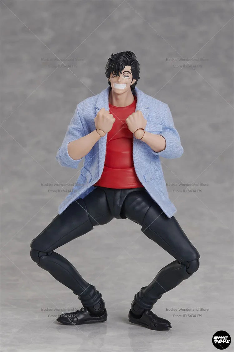 In Stock GSC BUZZMOD 1/12 Scale Theater Version Ryo Saeba Japanese Anime Figure 15.5cm Action Figure Doll Toys Collection