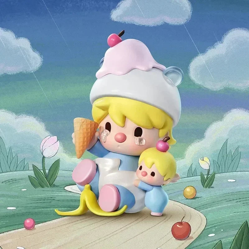 POP MART Sweet Bean I Want a Hug-Serie Blindbox-Spielzeug Kawaii Anime-Actionfigur Überraschungs-Mystery-Box Puppen Mädchengeschenk