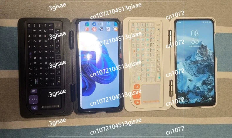 Zhizhen Version 6-inch Dual-system Mini Handheld Computer Touch Folding Top with 12g +512g with Its Own Keyboard Zhizhen Version