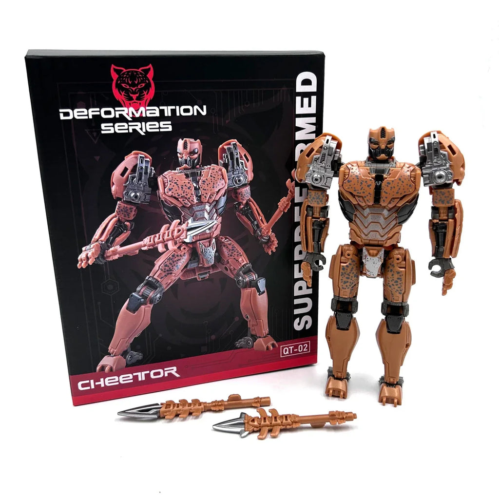 QT02 Cheetor BMB QT-02 Transformation Rise of the Beasts Movie 7 Studio Series KO SS98 SS-98 Action Figure Toy Collection Gifts