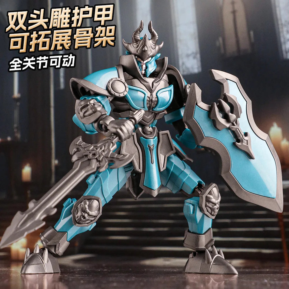 Knight mech assembly dummy13 multi-jointed human figure, collectible figure for display, Death Knight model set, ideal gift