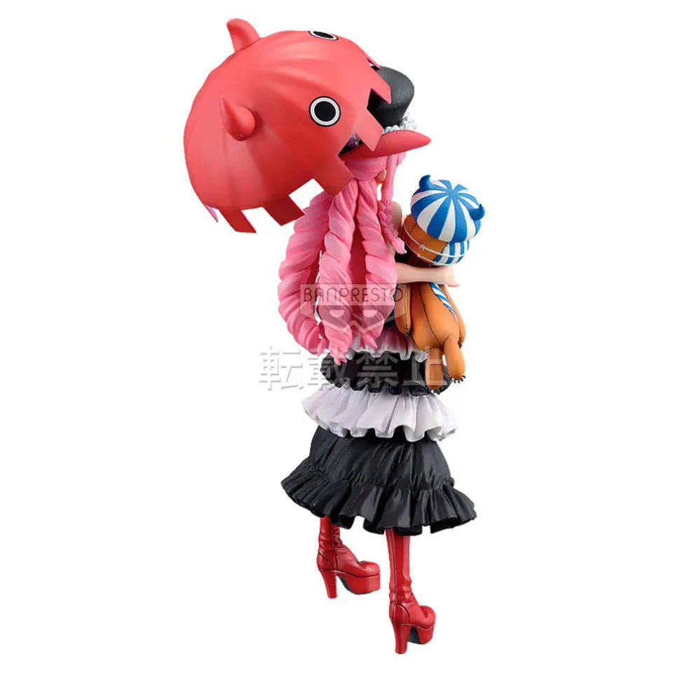 In Stock Bandai Original Banpresto ONE PIECE DXF Perona Anime Action Figure Model Figures Toys