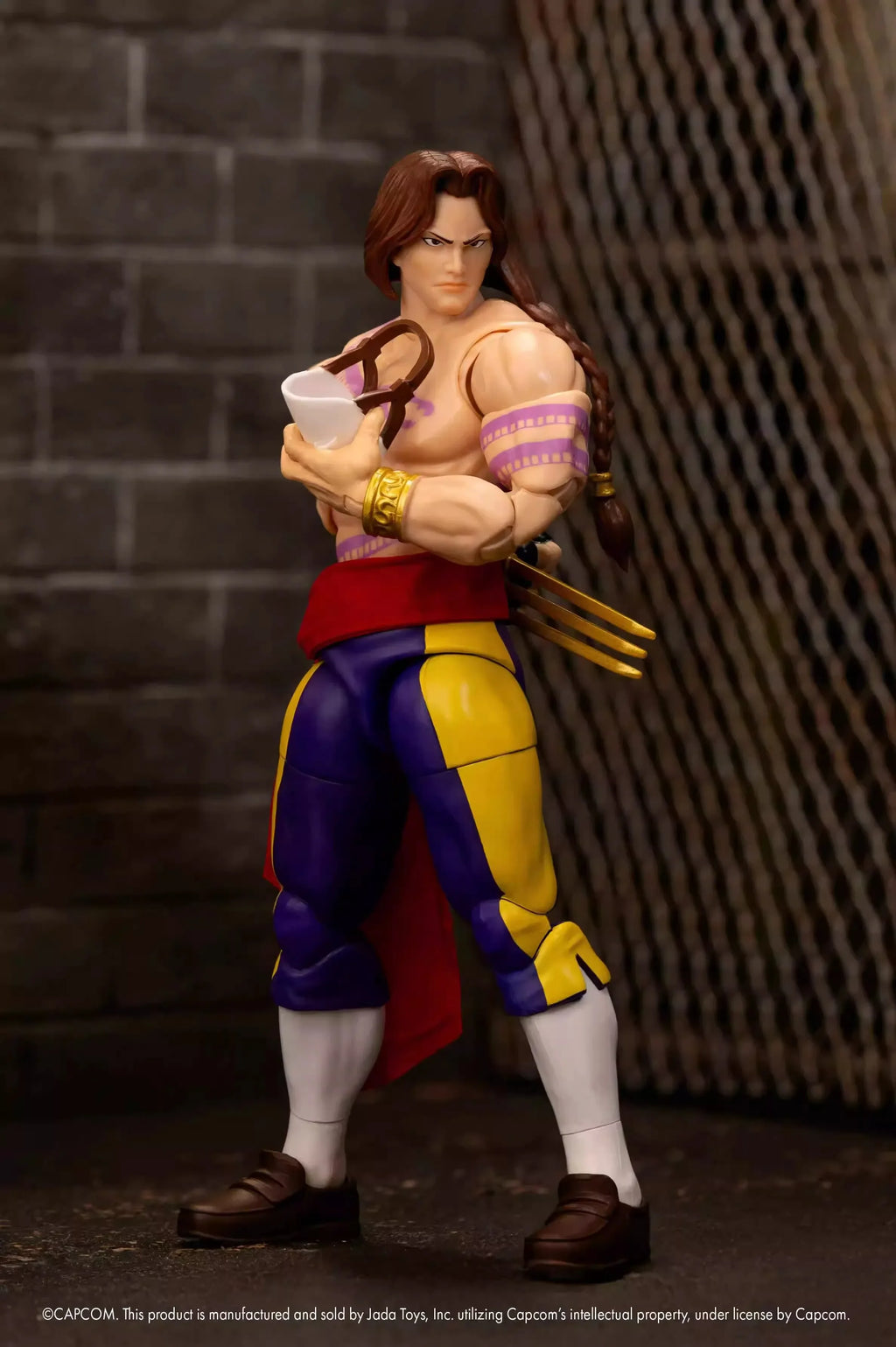 New In Stock Original Jada Toys 1/12 Street Fighter 4 Wave Baroque Sagat Blanca Action Figure Model Toy Ornament Holiday Gifts