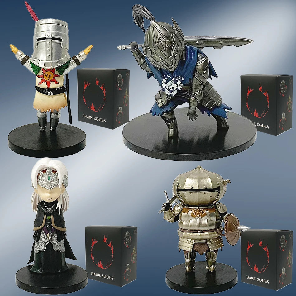 HOT Q version Dark Souls Anime Action Figure Solaire Artorias Ornstein Fire Keeper Doll Anime Figurine Model Toys for Boy Gifts
