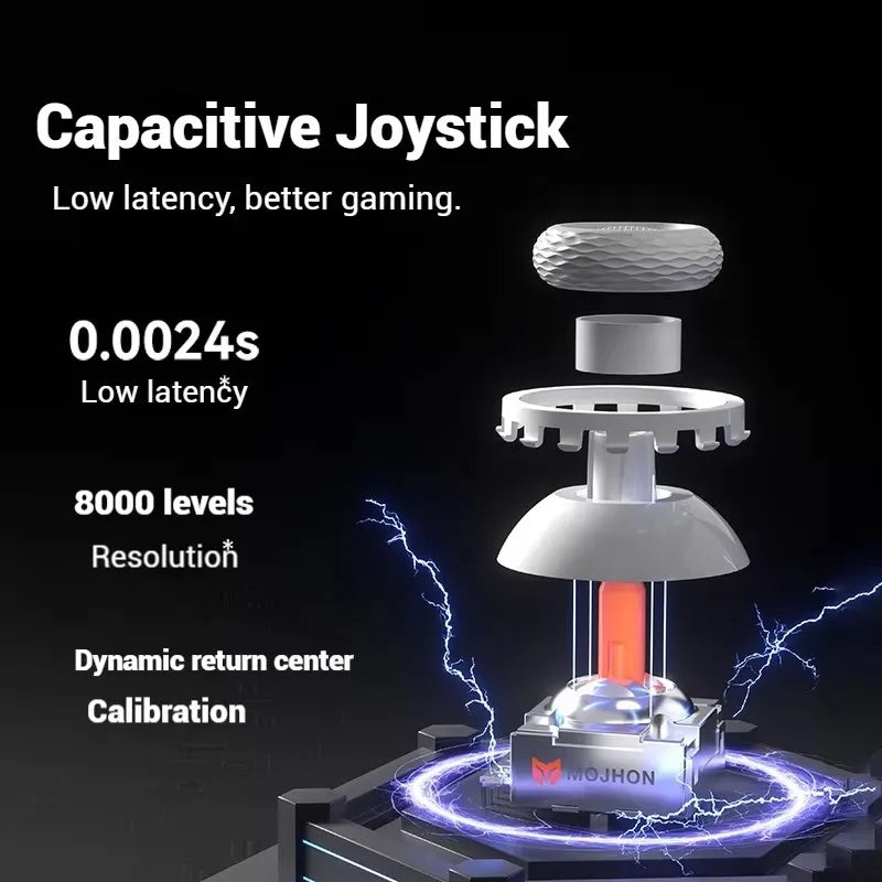 NEW BIGBIG WON Rainbow3 Wireless Game Controllers NearLink 2.4G Hall Joystick Micro Motion Button RGB Gamepad for PC/Switch/XBox