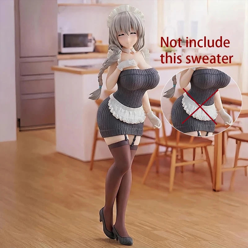 13cm OMAHA Original Hana Anime Figure Hannah Cat Girl Action Figure Uzaki-chan wa Asobitai! Uzaki Hana Figurine Model Doll Toys