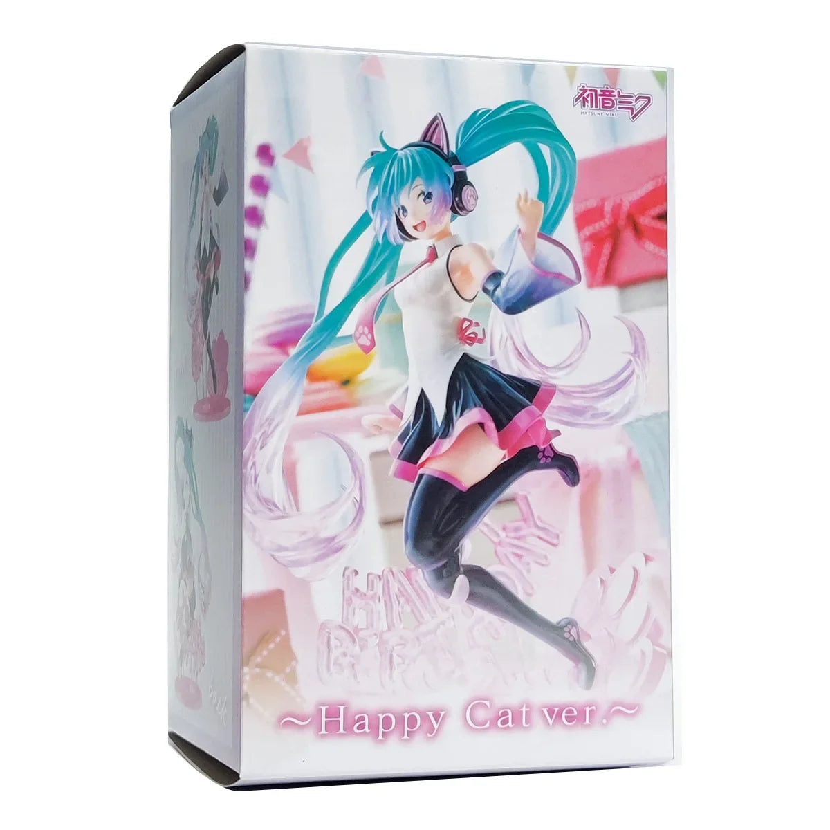 23CM Anime Hatsune Miku Figure Vocaloid Miku Love Action Figure Manga Kawaii Statue Dolls Model Toys for Girl Gift