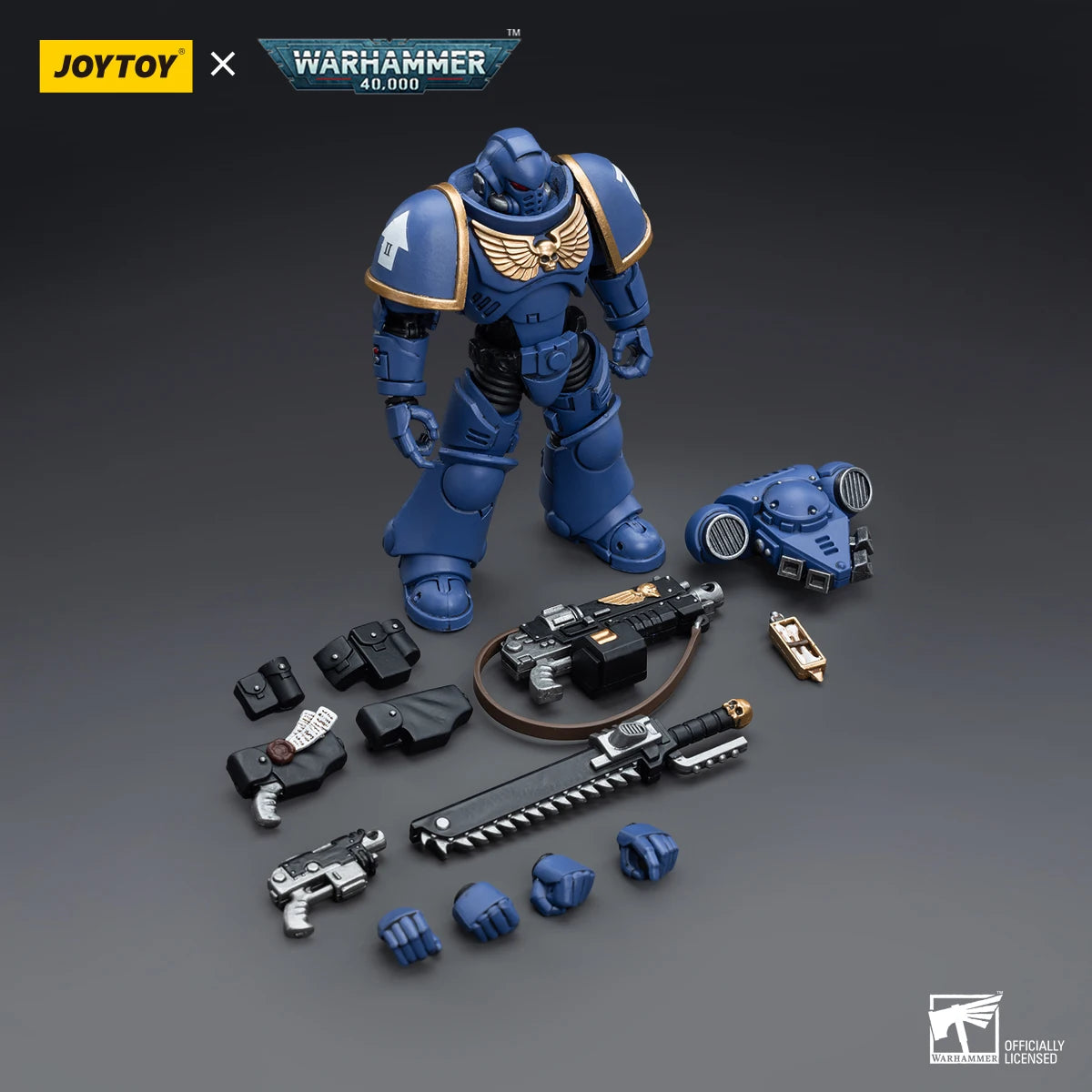 JOYTOY Warhammer 40K 1/18 Action Figure Ultramarines Intercessors Anime figures Toys