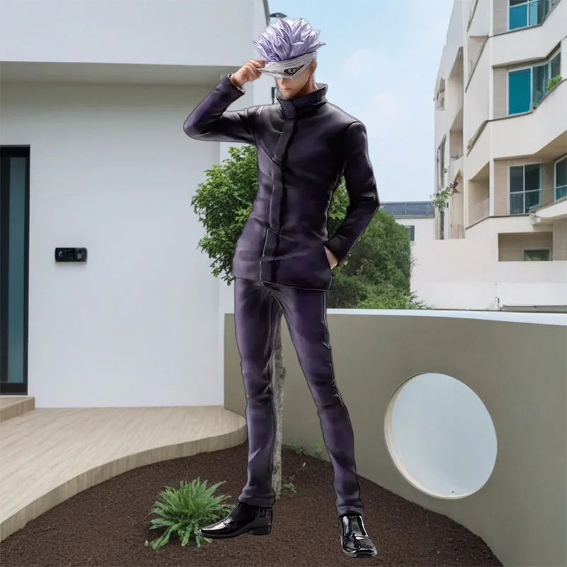 MEGAHOUSE Look Up Jujutsu Kaisen Satoru Gojo Okinawa Ver. PVC Figure Collectible Gift For Fans original garage kit Model toys