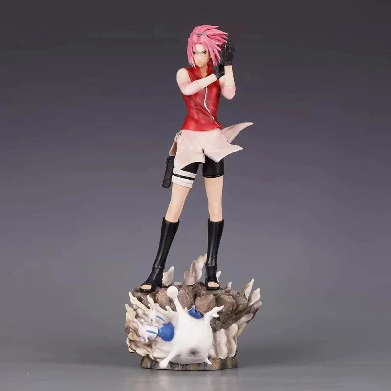 Anime Naruto Hyuga Hinata Uchiha Sasuke Uchiha Madara Kyuubi Susanoo Actionfiguren PVC-Sammlung Modell Peripheriespielzeug Geschenke