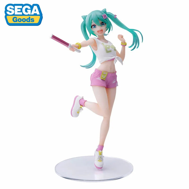 В наличност FuRyu SEGA TAiTO Hatsune Miku PVC серия Hatsune Miku кукла 14-18CM аниме екшън фигурки модел колекция играчка