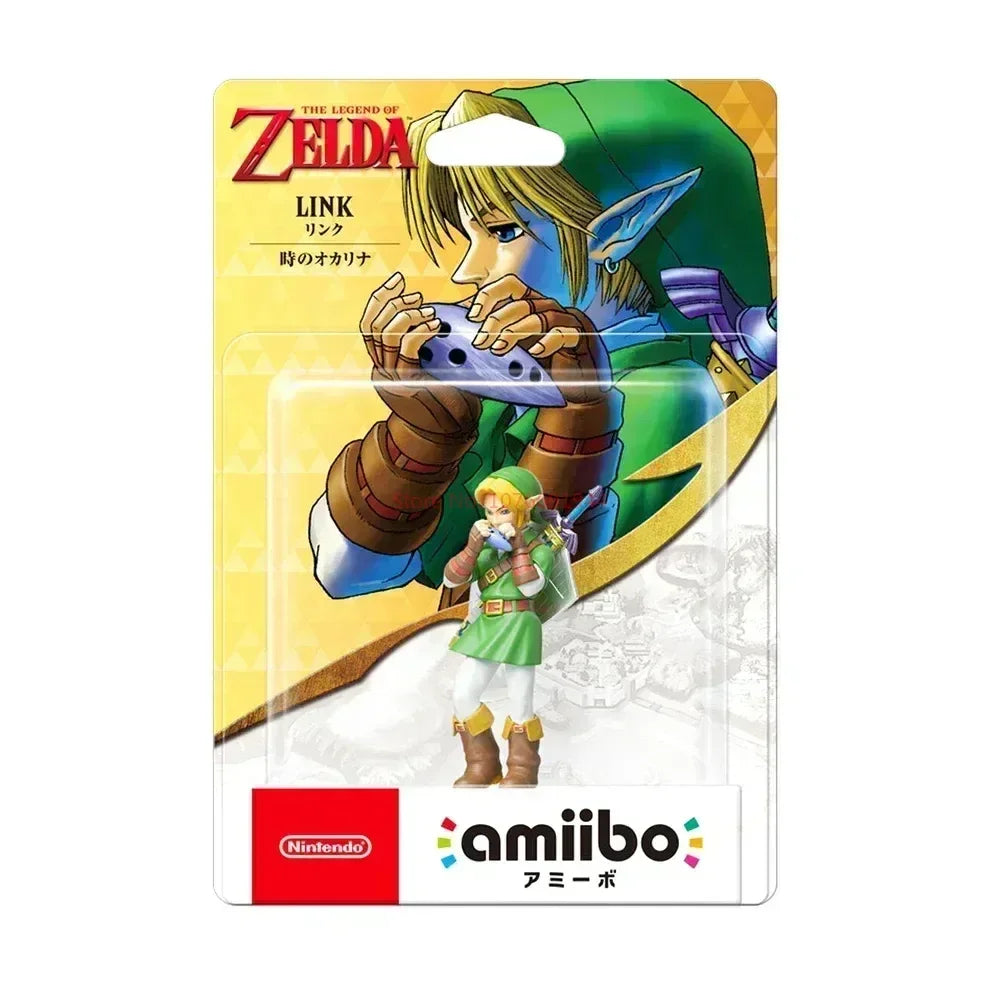 Genuine Amiibo Tears Of The Kingdom Twilight Princess Amiibo Link Ganon Figure Nfc Anime Figures Statue Christmas Gifts Toy