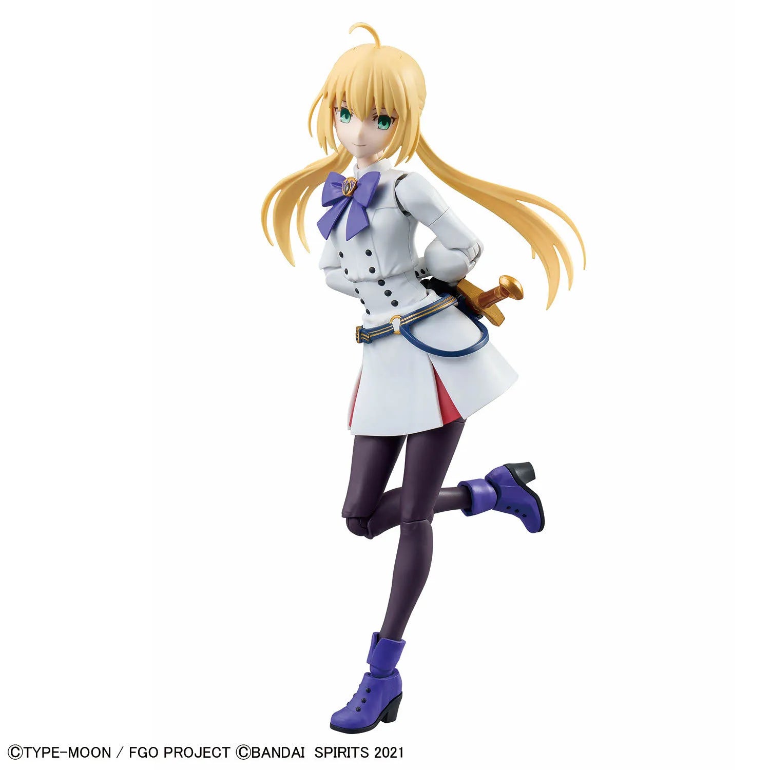 In Stock BANDAI 30MS Fate/Grand Order Caster Altria Caster Mobile Suit Girl Game Anime Action Figures Model Collection Toy