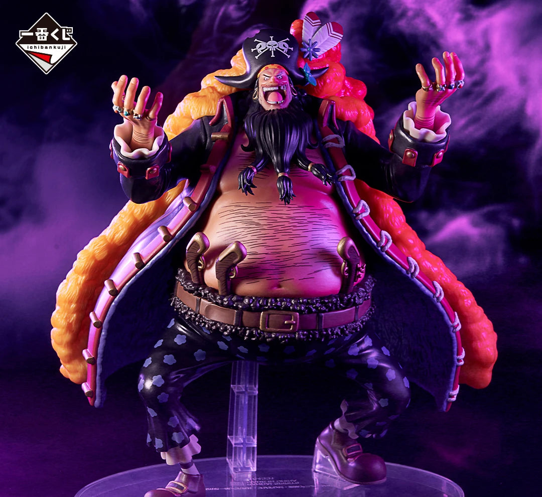 In Stock Original Bandai Ichiban Kuji New Four Emperors A B C D Figure Luffy Buggy Shanks Teach Anime Figure Action Model Toys