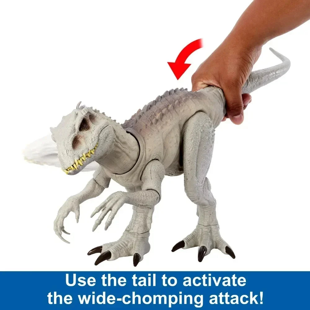 Jurassic World Indominus Rex Dinosaur Toy with Lights, Sounds & Motion, Camouflage 'n Battle I-Rex Jurassic Park Dinosaurs Toys
