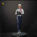 Marvel Comic Accurate Spider-Gwen Resin Statue Detailed Hand-Painted Collectible Figure Fan Art Model Kit for Display Fans Gift