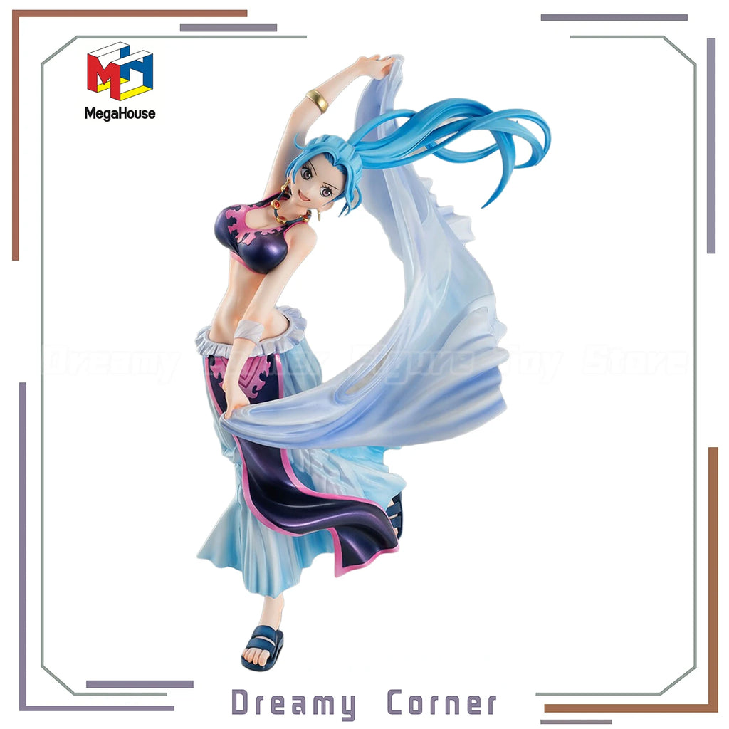 【In Stock】Original MegaHouse POP Playback Memories ONE PIECE Nefertari Vivi Anime Figure Gift