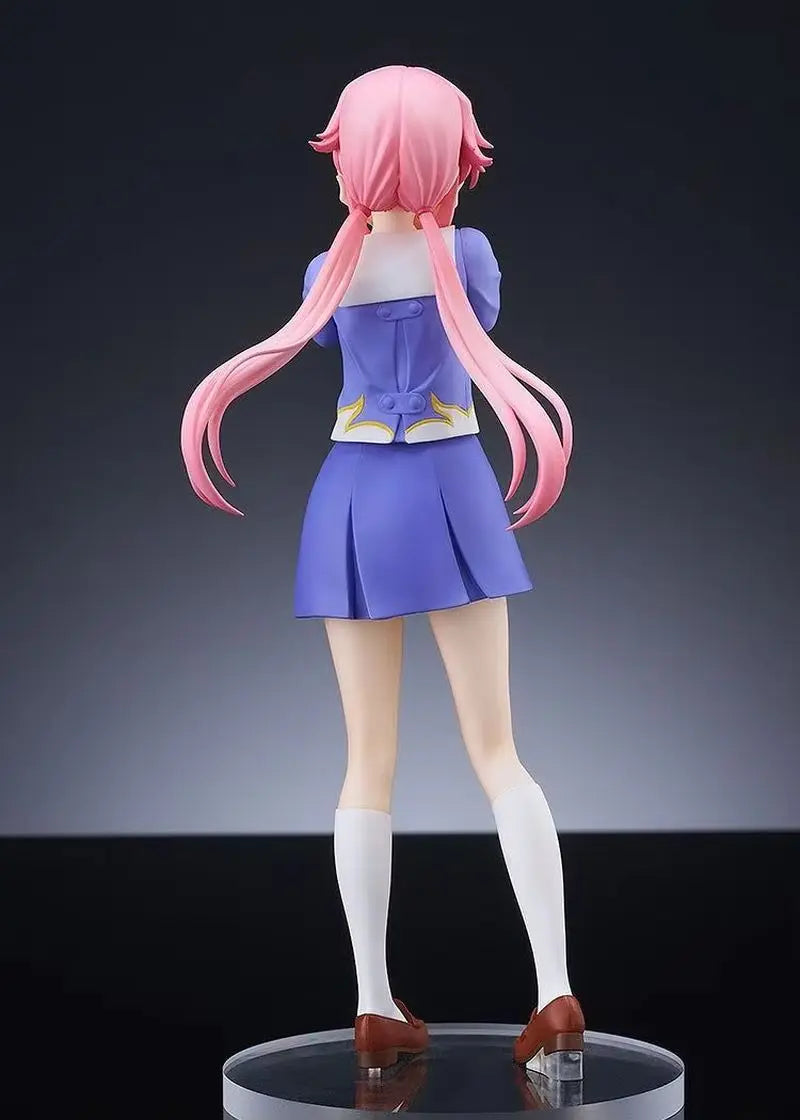 Hot Pop Up Parade Future Diary Yuno Gasai Anime Girl Figure Mirai Nikki Gasai Yuno Action Figure Collection Model Doll Toy Gift