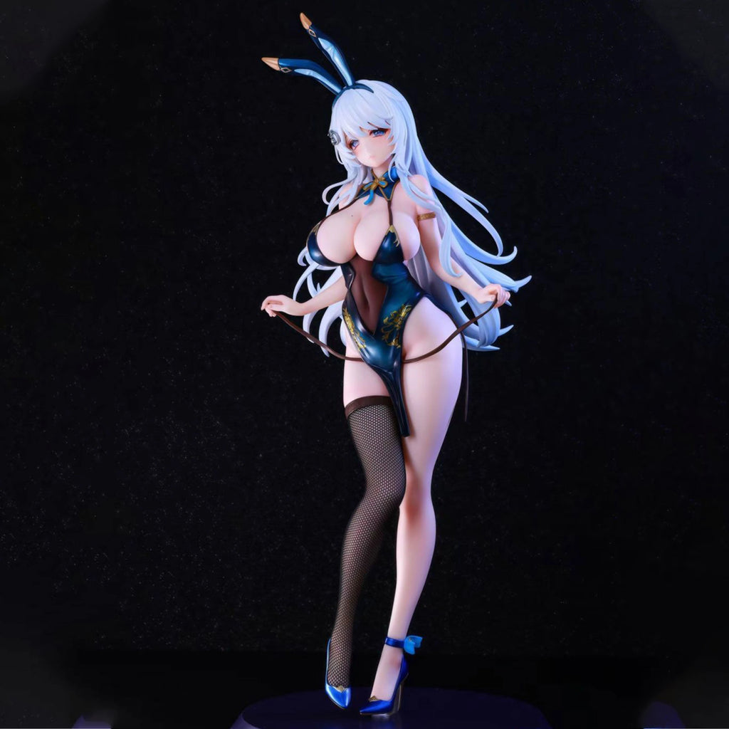 Anime Machi Figure Bunny Girl Figures Beautiful Sexy Cheongsam Girls Figurine Pvc Collection Statue Decora Toys Halloween Gifts