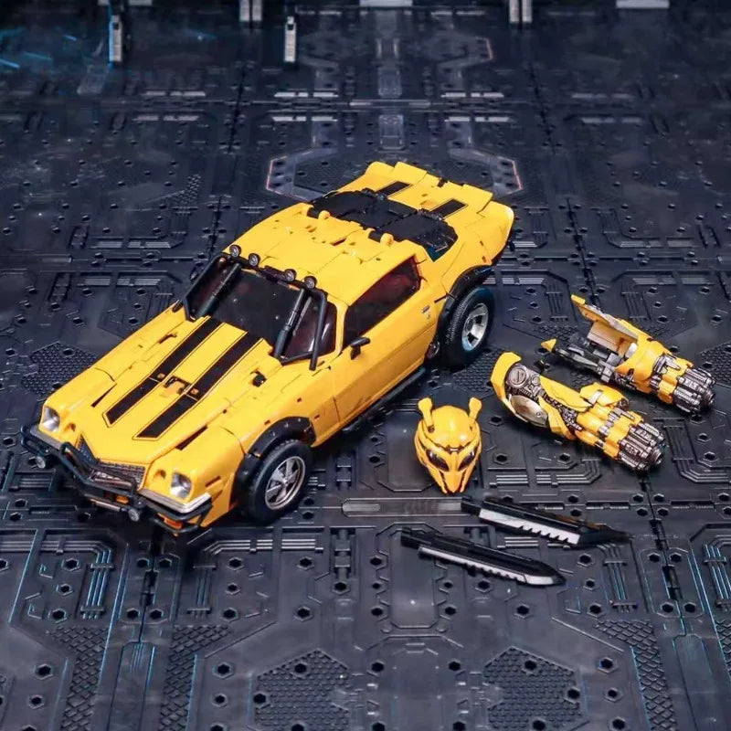 【New】Transformation Toy W-01 W-01 Bee Movable Robot Model Alloy Version Car Model Toy Gift Collection  [Spot Goods]