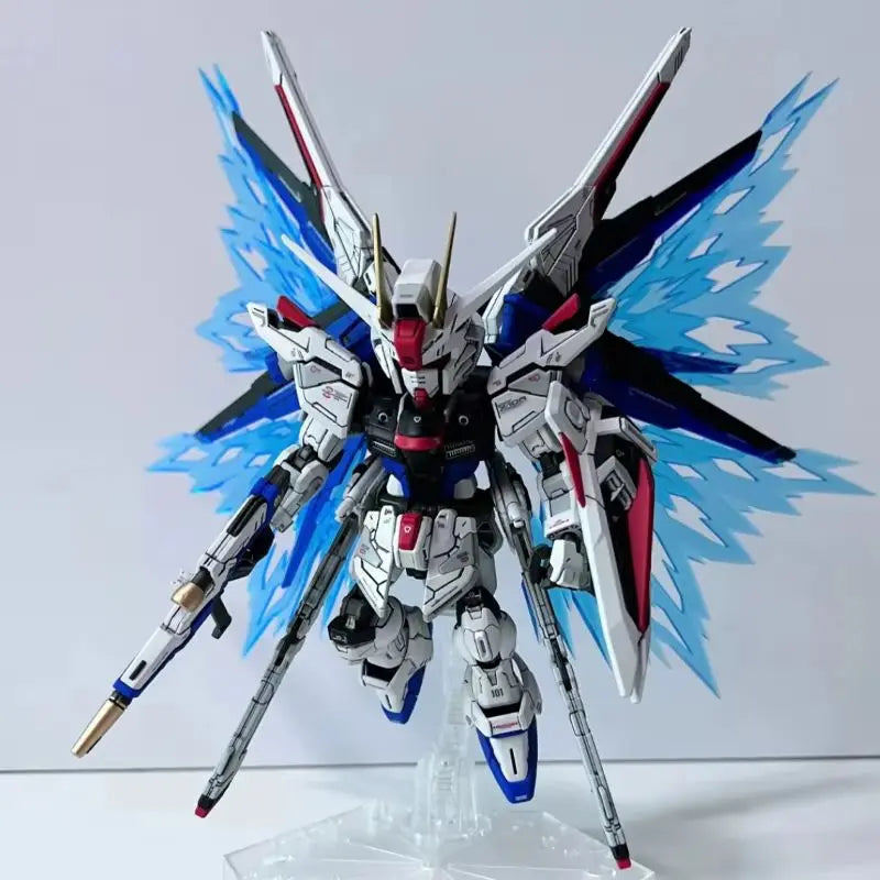 Mgsd Freedom Zgmf-X10a Mechanischer Montage-Modellbausatz, Actionfiguren, Jungen-Roboter, Spielzeug, Schreibtisch-Dekoration, Weihnachtsgeschenk, Sammlerstück