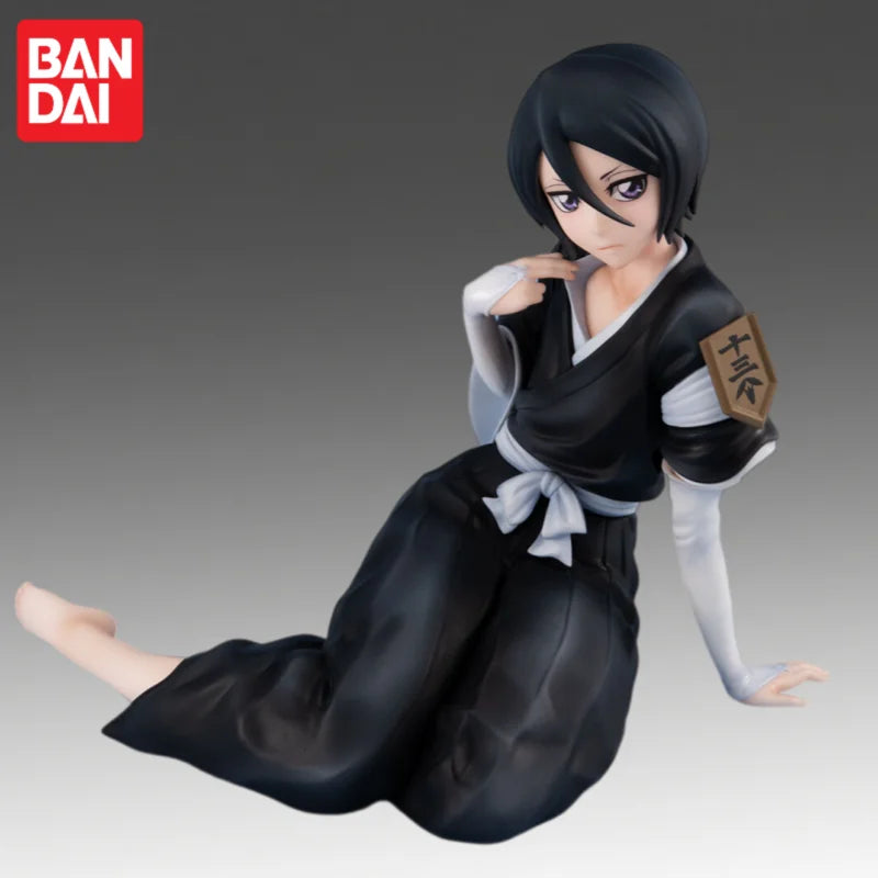 In Stock Bandai Original Megahouse Bleach Kuchiki Rukia Action Figure Model Doll Brand New Boxed Toys Model Anime Characters