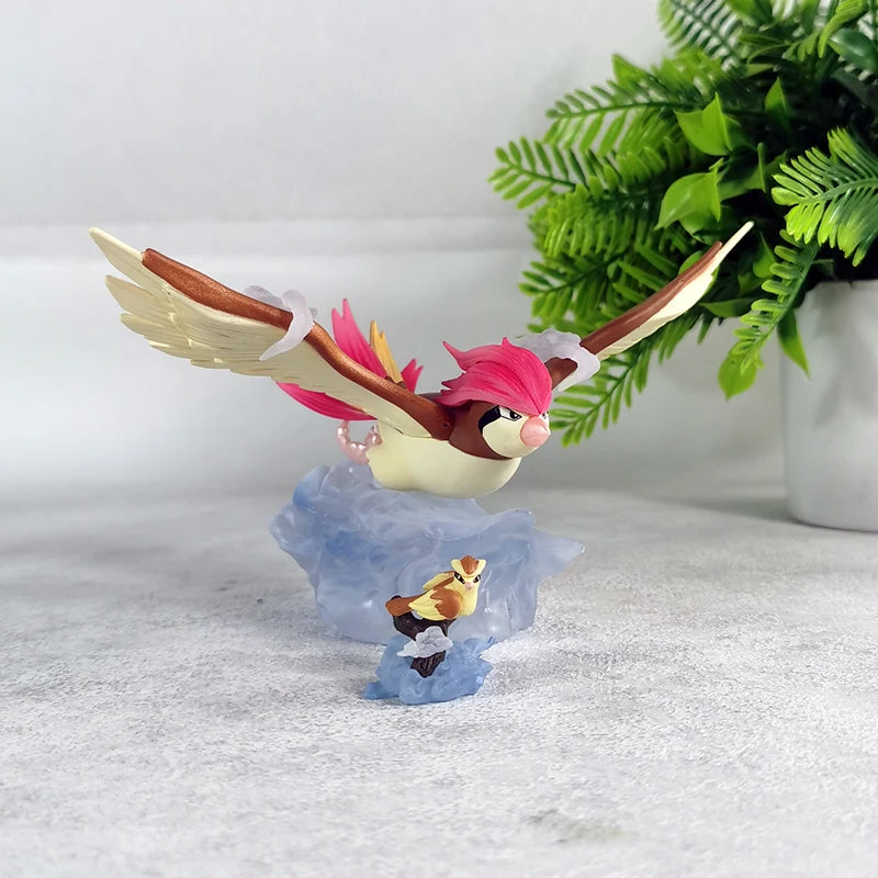 Hot In-Stock 1/20 Pidgeot Pidgey Anime Figures Pidgeotto Figurine Pvc Statue Collection Room Decoration Model Toys Gifts 2 sold