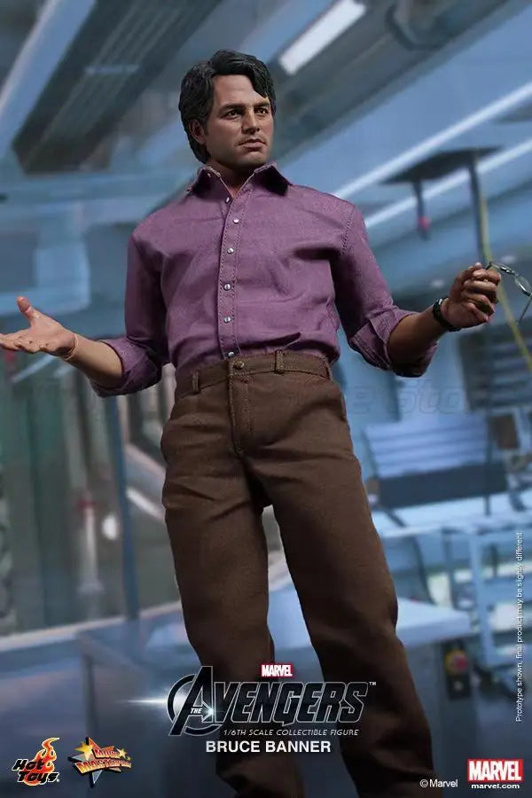 【MT】Hot Toys Marvel MMS229 "Avengers" Robert Bruce Banner Hulk 1:6 Scale Action Figure Collection Toys