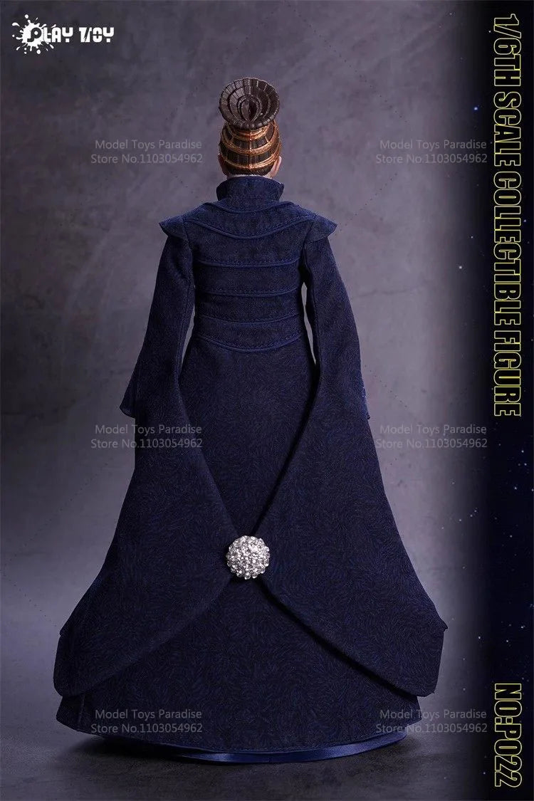 PLAY TOY P022 1/6 Collectible Toys Galactic Senator Padmé Queen Woman Soldier 12inch Action Figure Model Gifts