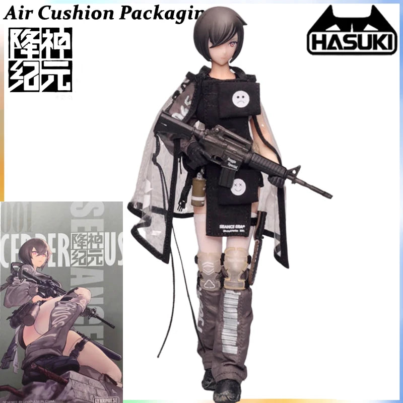 HASUKI Genuine SALVO Special Forces Black Ops Age of Divine Descent Kraken Cerberus 1/12 Scale Action Figures Model Toys Gifts