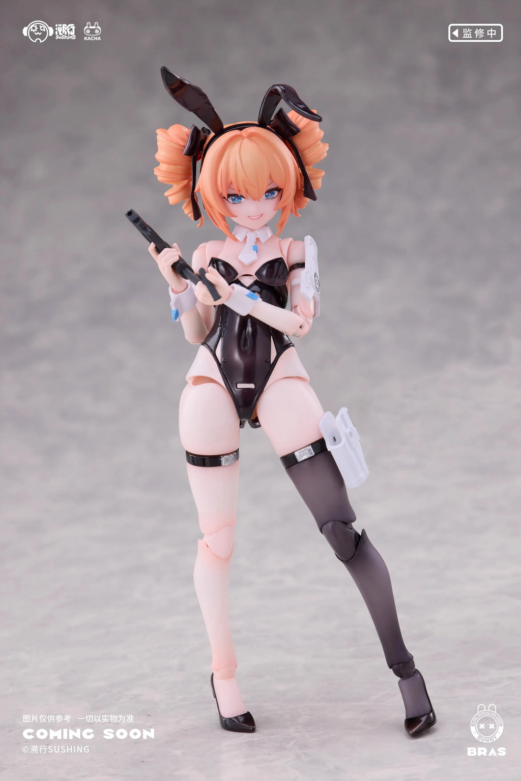 Sushing 1/12 Rabbit Quick Response Team Anime Figur Sniper Leoni Actionfigur Rabbit Girls Leoni Modelle Spielzeug Sammeln Kindergeschenk