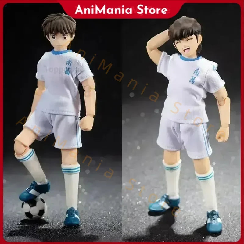 Captain Tsubasa Anime Action Figure Series GT Dasin Models including Genzo Wakabayashi Kojiro Hyuga Misugi Hikaru Matsuyama Ishi