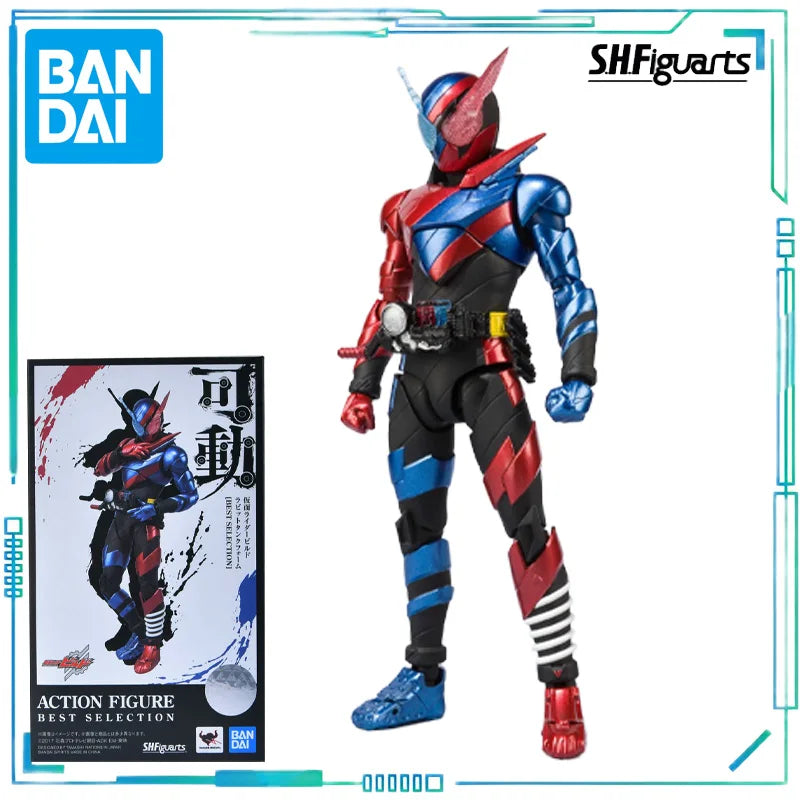 BANDAI Genuine S. H. Figuarts Series Kamen Rider Series Kamen Rider Build，Balkan，High Leaping Locusts，woz Movable Model Collect