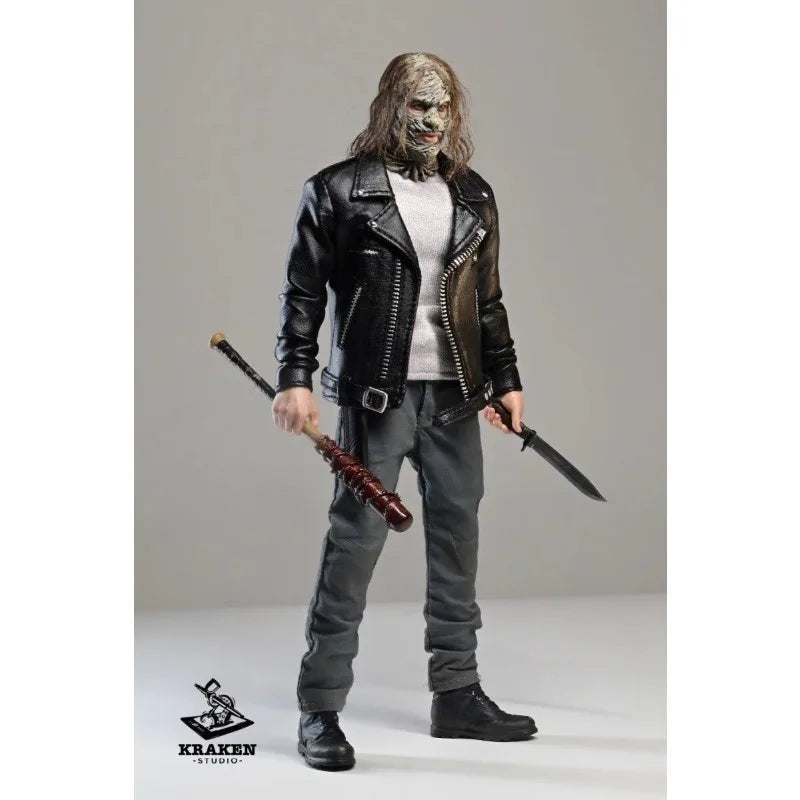 24-hour Shipping! Kraken Studio The Walking Dead Whisperers Negan Smith 1/12 Scale Action Figure Collectible Model Gift Statue