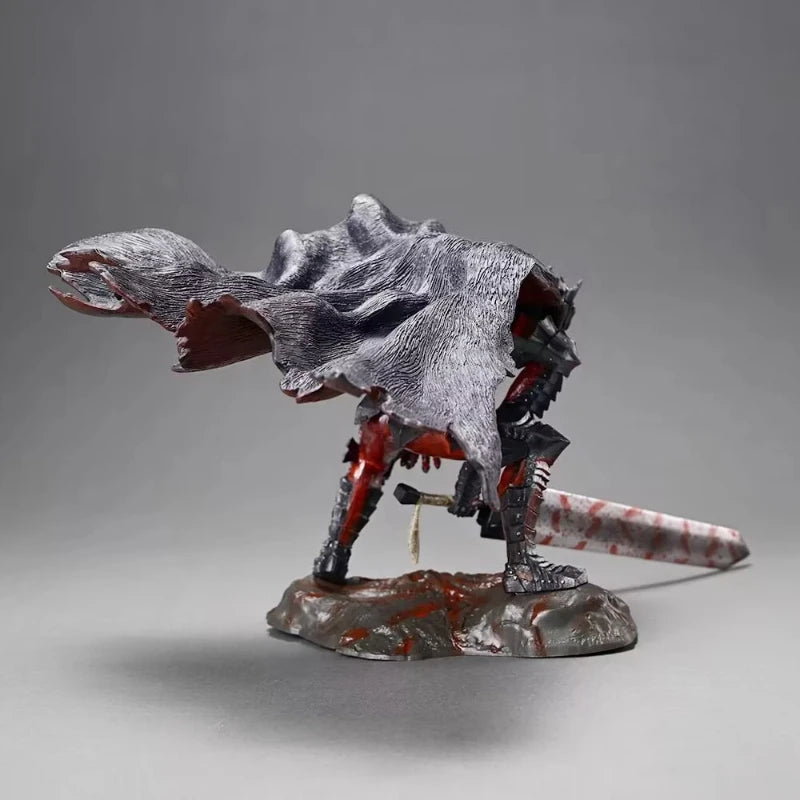 18cm Berserk Guts Berserker Armor Figure Statue 17cm Finishing Slash Pose Anime Collectible Model For Manga Enthusiasts