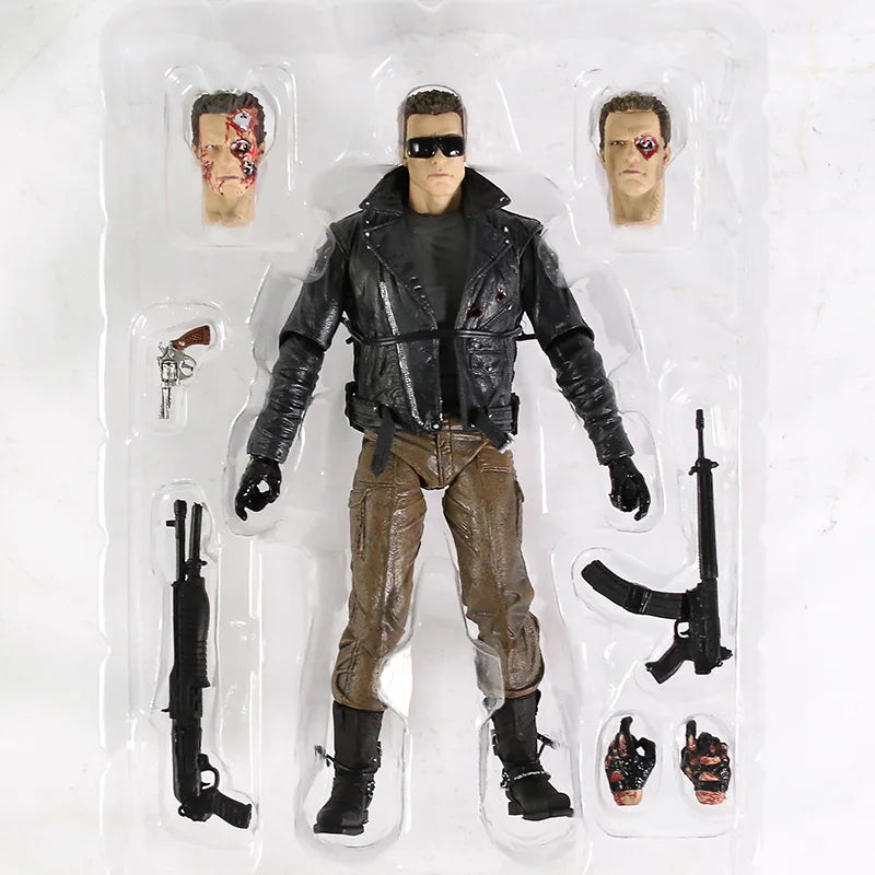 NECA Terminator - Ultimate Terminator Tech Noir T-800 7" Scale Action Figure