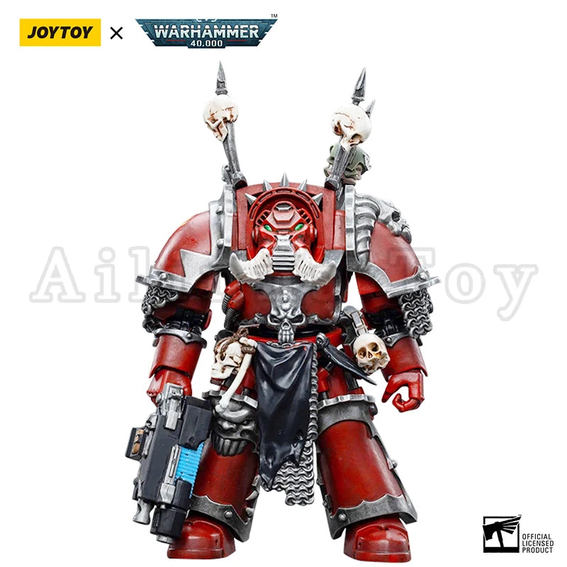 JOYTOY 1/18 Action Figure 40K Word Bearers Chaos Terminator Garchak Vash Anime Military Model