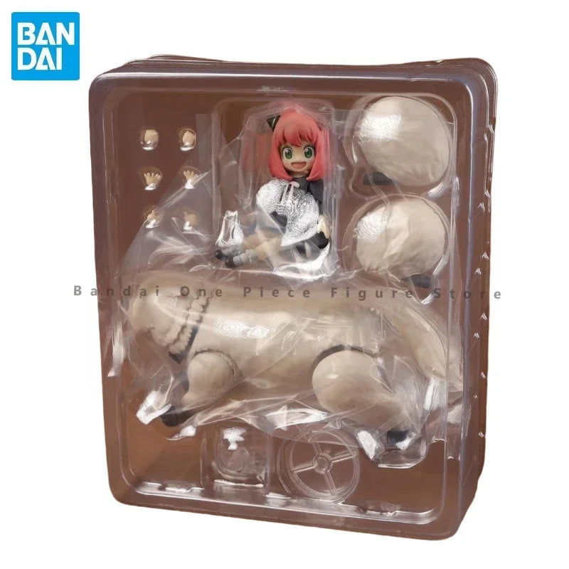 In Stock Bandai SHF Spy Play House Series Bond Fogger and Anya Action Figures Ornaments Animation Toys Exquisite Model Gifts