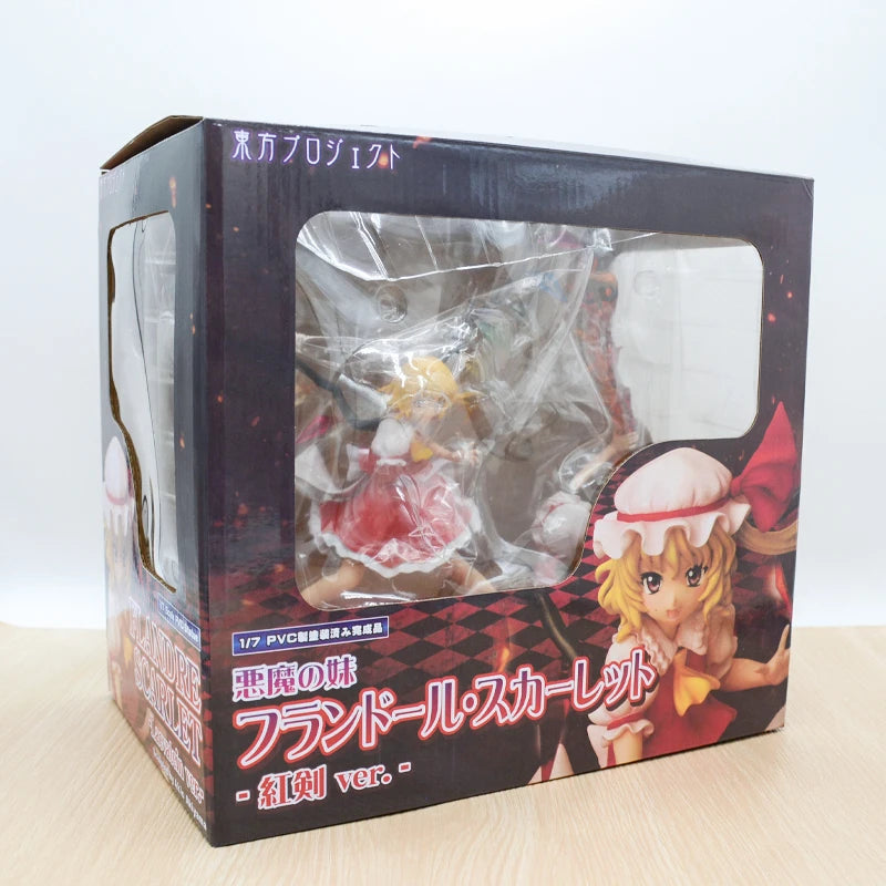 32cm Alter Touhou Project Remilia Scarlet Anime Figure Flandre Scarlet Action Figure Sakuya Izayoi Figurine Model Doll Toys Gift