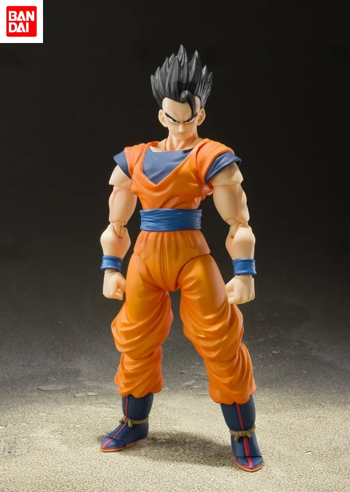 Genuine Bandai SHF Ultimate Son Gohan Blond Hair 2019 Hong Kong Venue Limited Toy Figure Gift Collectible in Stock