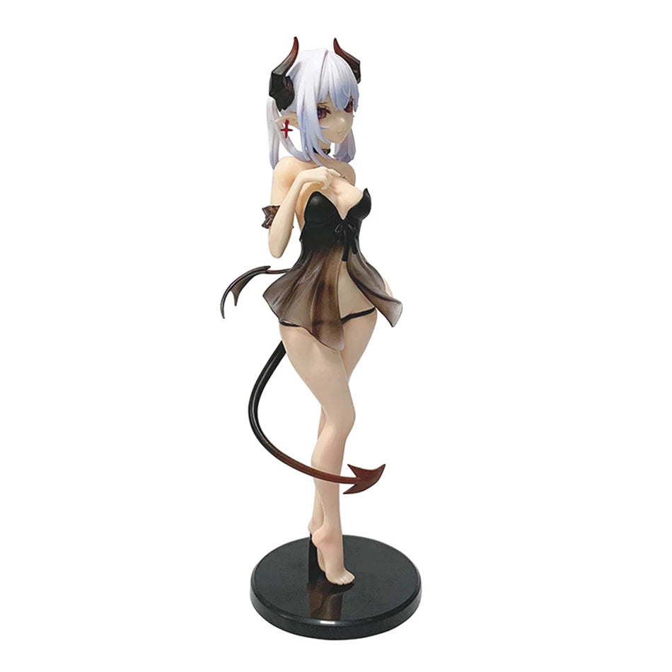 28см NSFW Insight Little Demon Lilith Nude Girl Tsuishi Eye ver PVC аниме екшън фигурка играчки колекция за възрастни модел играчки подарък