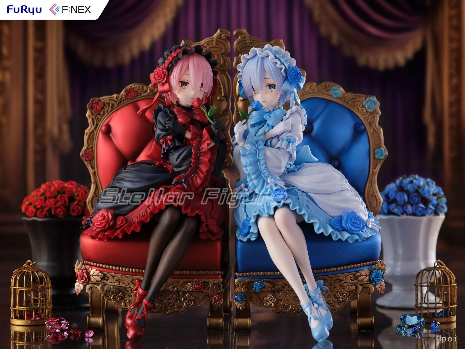 【SF】In Stock F:NEX Re: Life A Different World From Zero REM RAM 1/7 Scale Figures Model Collection Anime