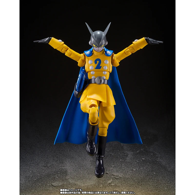 Original BANDAI S.H.Figuarts Shf Dragon Ball Super Super Hero Gamma 1 2 Genuine In Stock Figure Model Toys