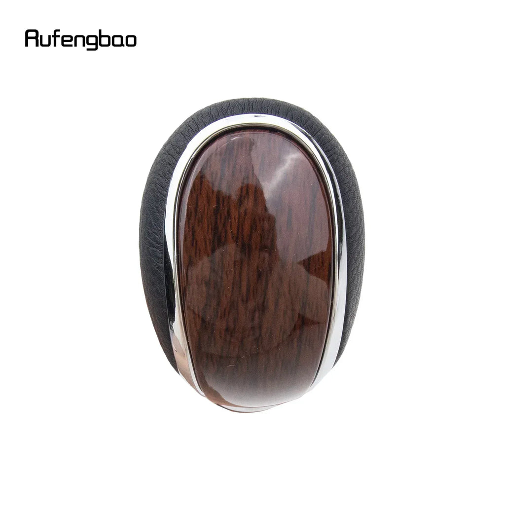 Black Leather Brown Wooden Silver Walking Cane Fashion Decorative Walking Stick Gentleman Elegant Cosplay Cane Crosier 93cm