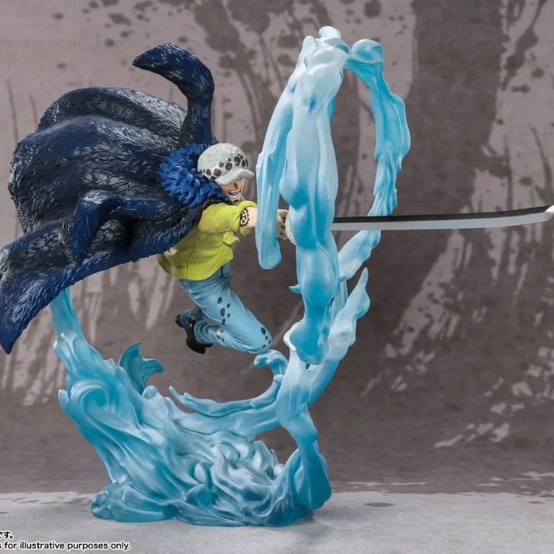 In Stock Bandai Figuarts Zero Onigashima Decisive Battle Anime One Piece Trafalgarro Extra Battle Action Figures Model Toy DT