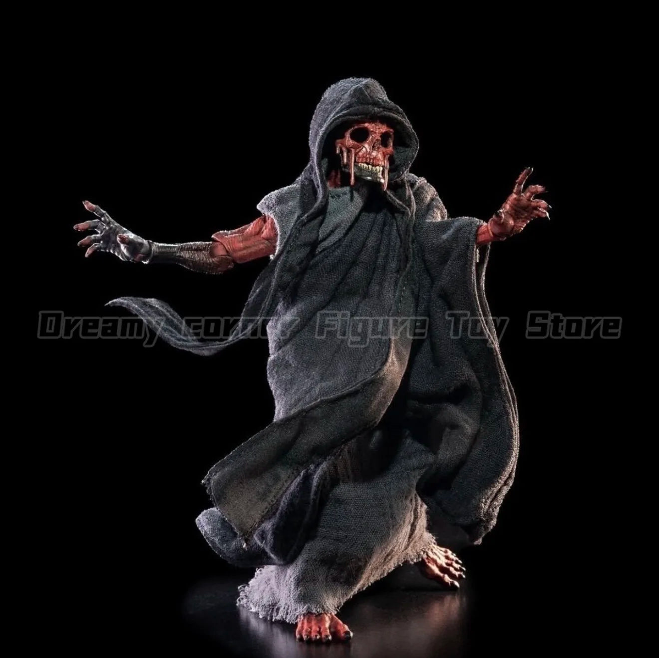 【In Stock】Original Four Horsemen Studio Mythic Legions Obscura The Masque of The Red Death Black Robes 1/12 Action Figure Gift