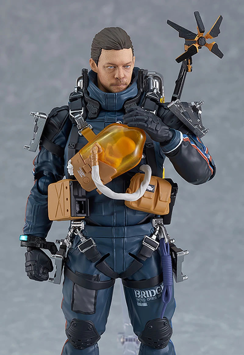 Original Genuine Max Factory Figma 516 DX Deluxe Edition Death Stranding Sam Porter Bridges 16cm Model Action Figure Doll Toy