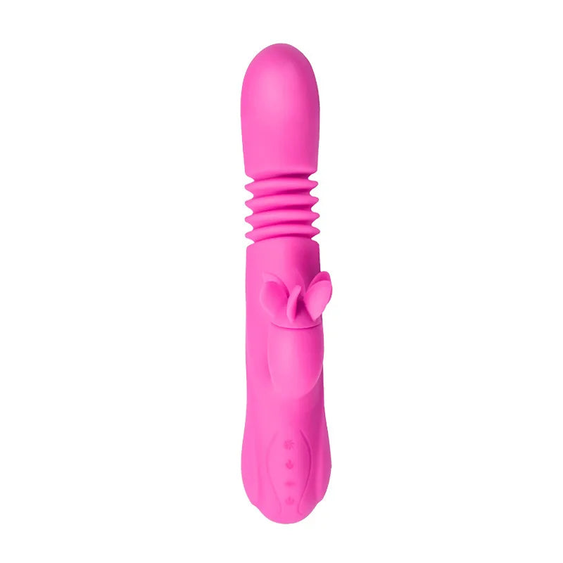 Stoßender Dildovibrator, automatischer G-Punkt-Vibrator mit Saugnapf, Sexspielzeug für Frauen, freihändiger Sexspaß, Analvibrator für den Orgasmus